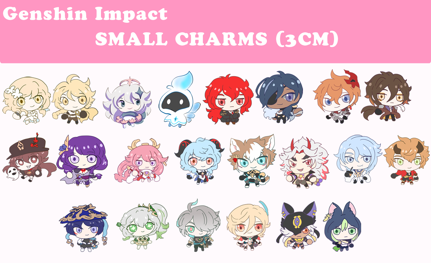 Genshin Impact Small Charms Genshin Impact Small Charms